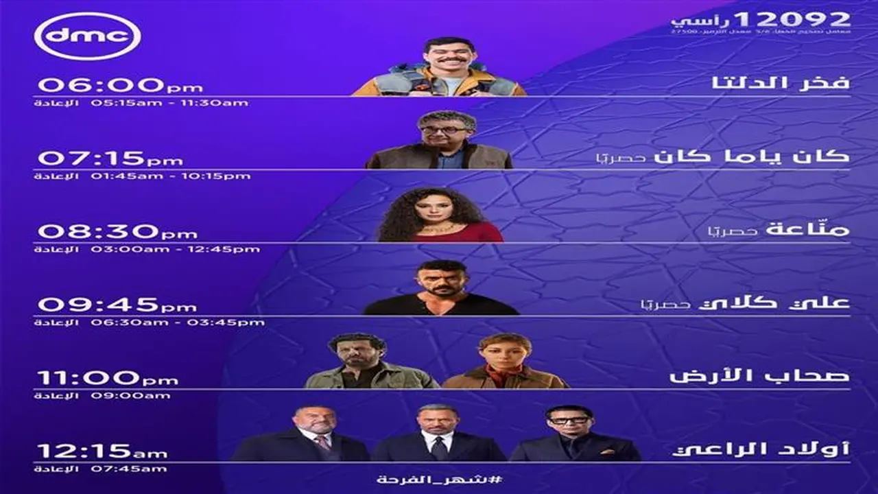 منافسة شرسة.. خريطة مسلسلات رمضان 2026 والقنوات الناقلة لأبرز الأعمال الدرامية الجديدة